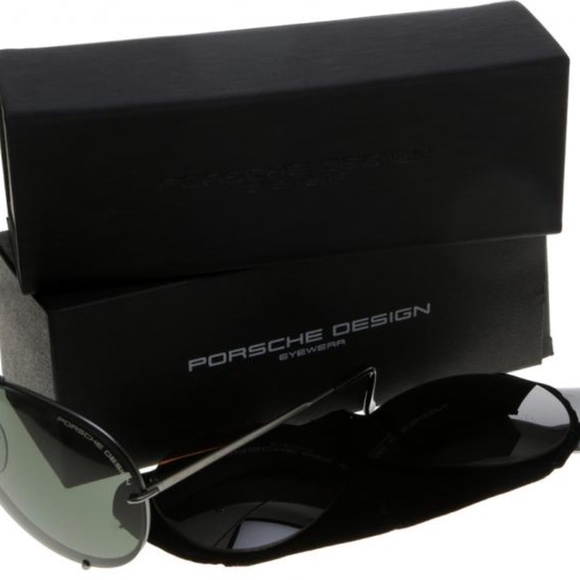 Porsche Design Sunglasses - P'8478-C (63) Full Frame Aviator TWO Lenses - Picture 4 of 4